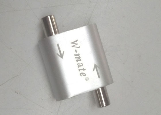 Silver Cable Looping Gripper , Nickel Plated / Natural Anodized Grip Lock Cable Grippers