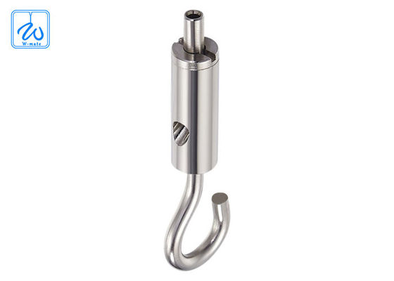 Snap Hook Wire Cable Grippers For Cable Suspension System Silver Color