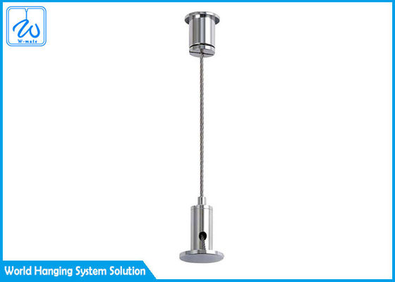 Bộ treo thả trần bằng dây cáp điều chỉnh cho đèn Panel / Đèn tuýp