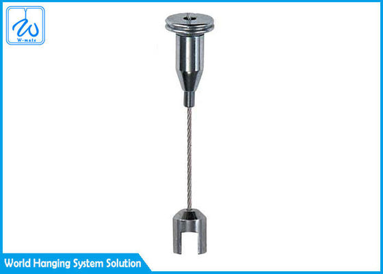 Hệ thống treo đồ thủy tinh / hình ảnh cáp Vật liệu đồng Độ dài tùy chỉnh