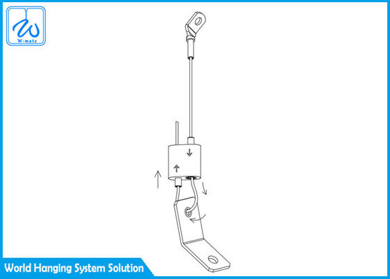 Copper Seismic Bracing Kit Galvanizing Surface Treatment 24 - 30kg Working Load