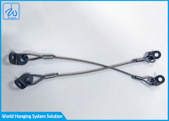 Tùy chỉnh ngăn chặn cửa nhà để xe rơi dây cáp an toàn mùa xuân với đầu cuối cong