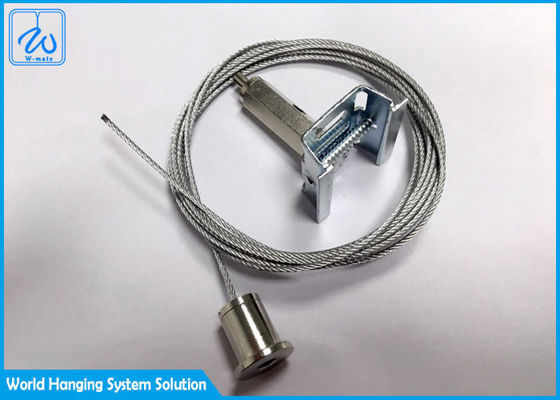 Bộ treo cáp tùy chỉnh / LED Panel Light Suspension Kit đồng + thép