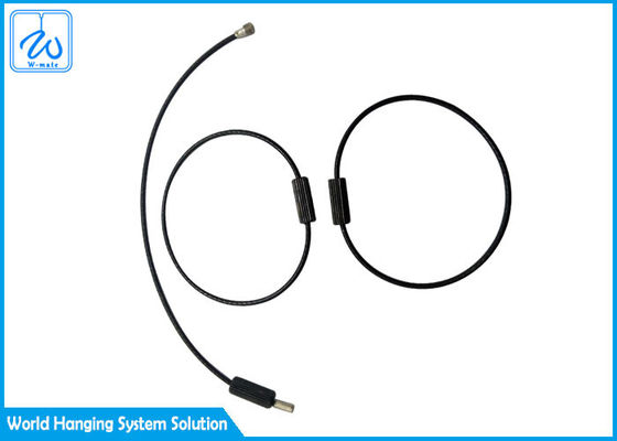 Vòng lặp dây cáp bằng thép không gỉ bọc PVC để treo thẻ hành lý