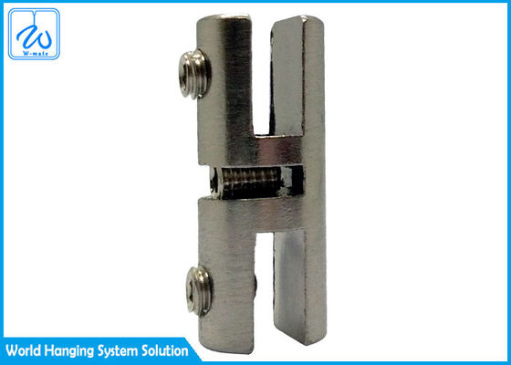 Thiết kế hiển thị tùy chỉnh nghệ thuật hệ thống treo cáp kính bên kẹp trong bạc