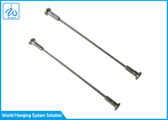 Steel Wire Cable Assemblies Single Leg 1.0mm Riveted Joint Swage Eye (Tổ dây thép dây thép)