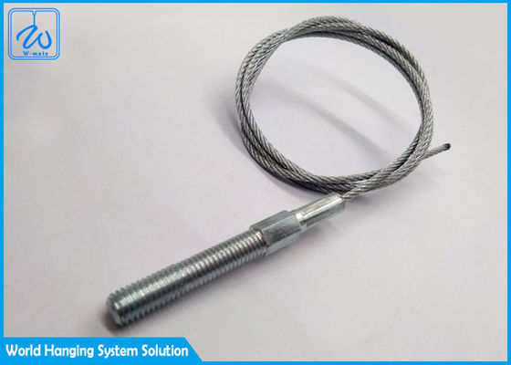 2.5mm thép tùy chỉnh dây thừng dây với M8 thắt studs