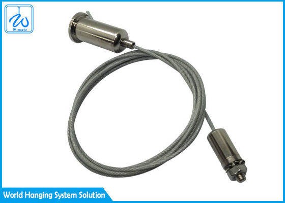 Bộ treo cáp treo phủ PVC trong suốt với vít khóa