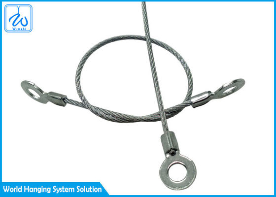 Dây an toàn có bộ suy giảm cáp thép không gỉ 7x7 1.5mm