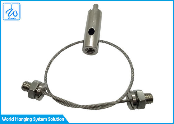 Bộ treo cáp thép mạ kẽm cho đèn chiếu sáng dây dẫn 7x7 hoặc 7x19