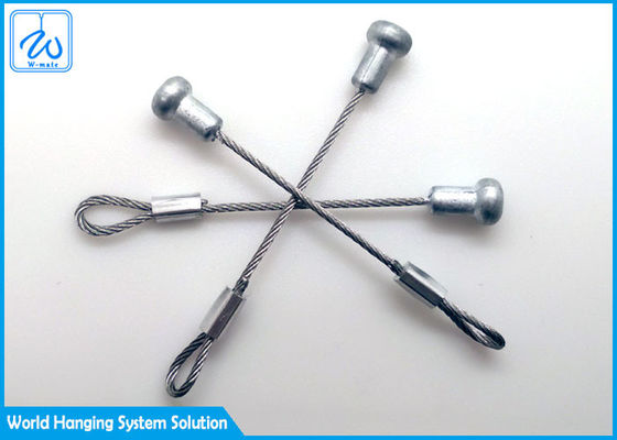 Bộ cáp máy bay di động tùy chỉnh An ninh Eyelet Và Stake Eyes Terminal