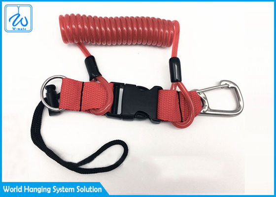 Strong PU Anti Lost Retractable Safety Lanyards