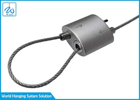 Tạo Vòng Lặp Trong Kẹp Hai Đầu Cho Cáp Thép 1/16" Dùng Cho Ánh Sáng và Trưng Bày Triển Lãm