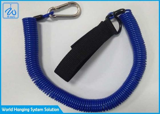 Lanyards công cụ đánh cá cột an toàn cuộn dây Lanyard dây kéo ra bên trong vỏ Tup