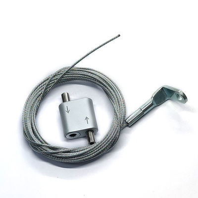 Kẹp móc dây hai chiều bằng nhôm cho hệ thống treo cáp đèn LED