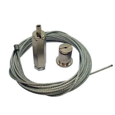 Cable Suspension Assembly Hanging Steel Wire Rope Stopper Ceiling Attachment For Led Panel Light (Điều gắn trên trần cho đèn LED)