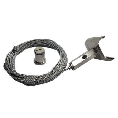 Cable Suspension Assembly Hanging Steel Wire Rope Stopper Ceiling Attachment For Led Panel Light (Điều gắn trên trần cho đèn LED)