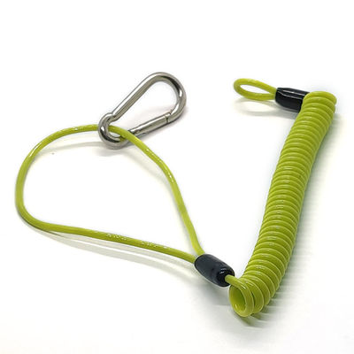 Dây buộc dụng cụ lò xo cuộn dây, có thể thu vào, dây buộc mũ bảo hiểm, dây lò xo