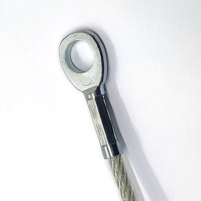 Đầu nối dây cáp thép không gỉ, móc xỏ dây, dây an toàn