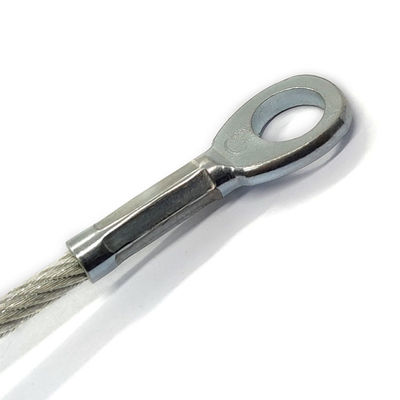 Đầu nối dây cáp thép không gỉ, móc xỏ dây, dây an toàn