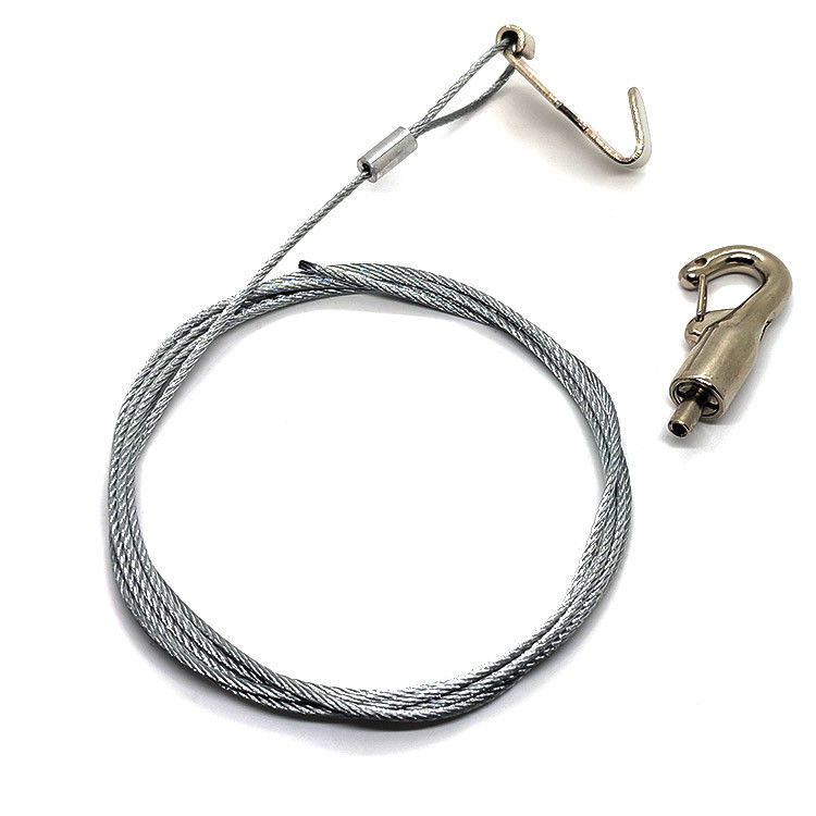 Đầu nối cáp treo hệ thống treo tranh Gallery, móc khóa nhanh để treo biển