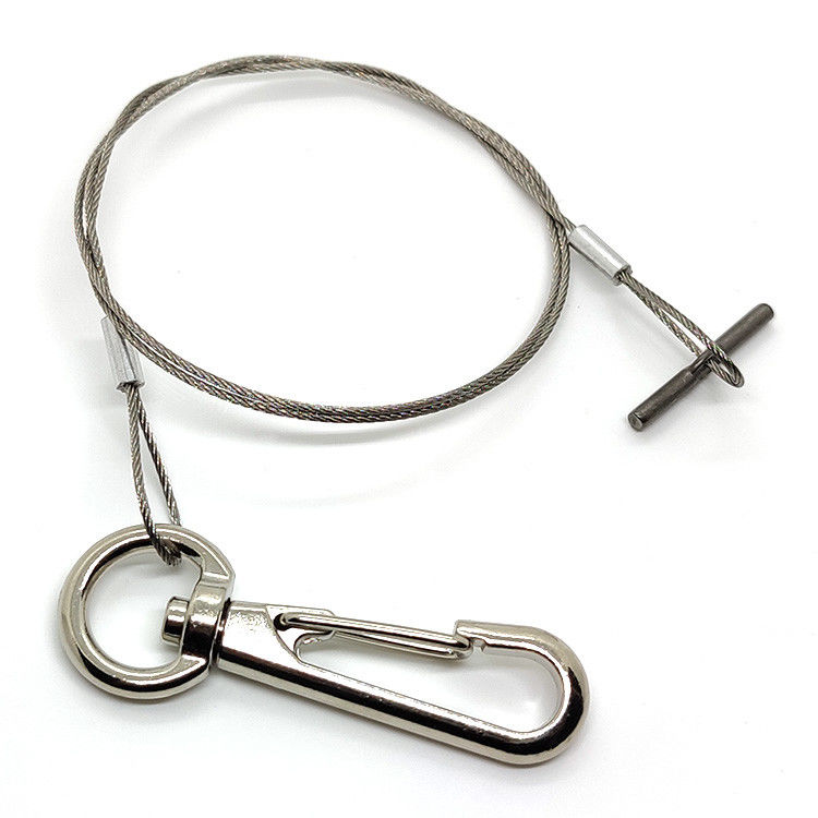 Dây buộc cáp bằng thép không gỉ với đầu nối cho việc treo chậu cây