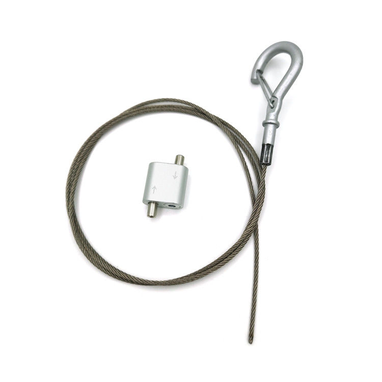 Looping Cable Gripper With A Snap Hook Hanging Wire Systems For Ventilation Duct Suspension Wire Kits