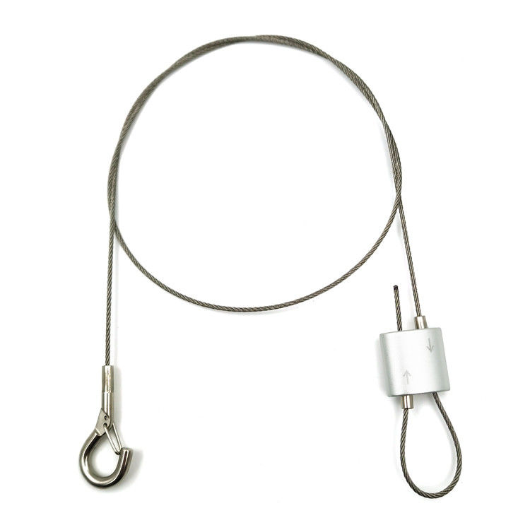 Suspension Kit For Pendant Speaker Safety Wire Rope With Looping Gripper For Ceiling Speaker Mounted Ceiling For Hanging Light Lock Camera Diy Speaker In Hall Bar Exhibition Shop