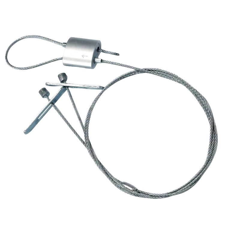 20 * 20MM 1.2-1.5MM Cáp Looping Gripper với 900N Break Load cho hệ thống treo ánh sáng