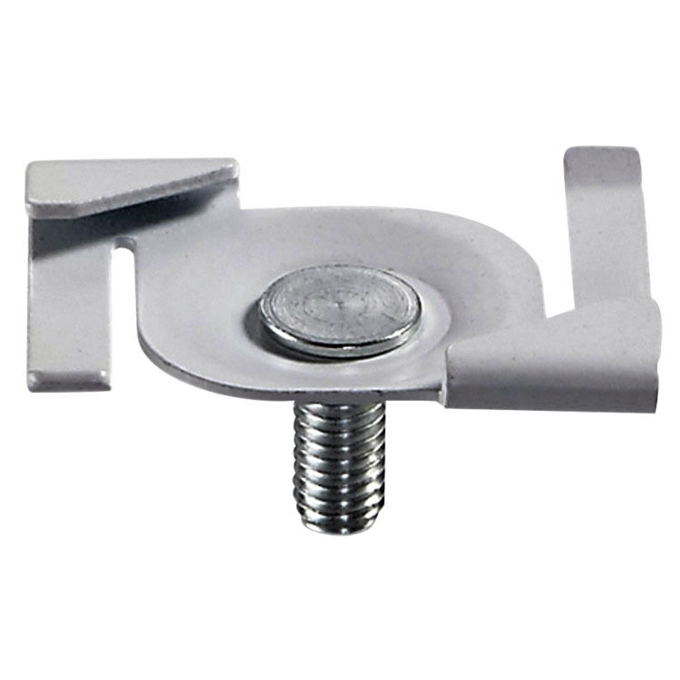 M6 Thread Steel T Bar Clip Connectors Fastening Drywall Light Holders Ceiling Accessories White Paint Lightweight Easy