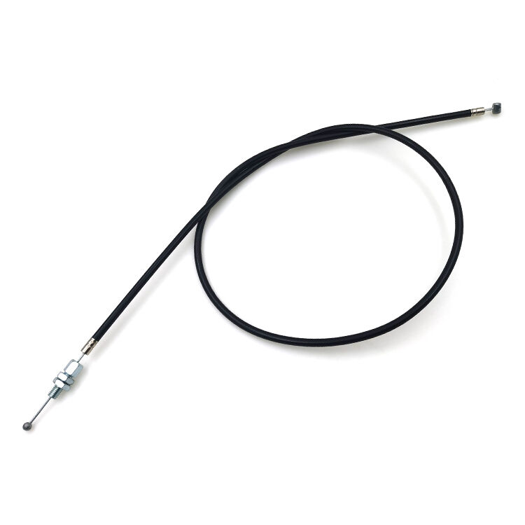 Tay cầm hành lý bằng thép phủ PVC Cáp phanh dài bằng thép mạ kẽm Dây cáp thép Đầu nối mắt kép