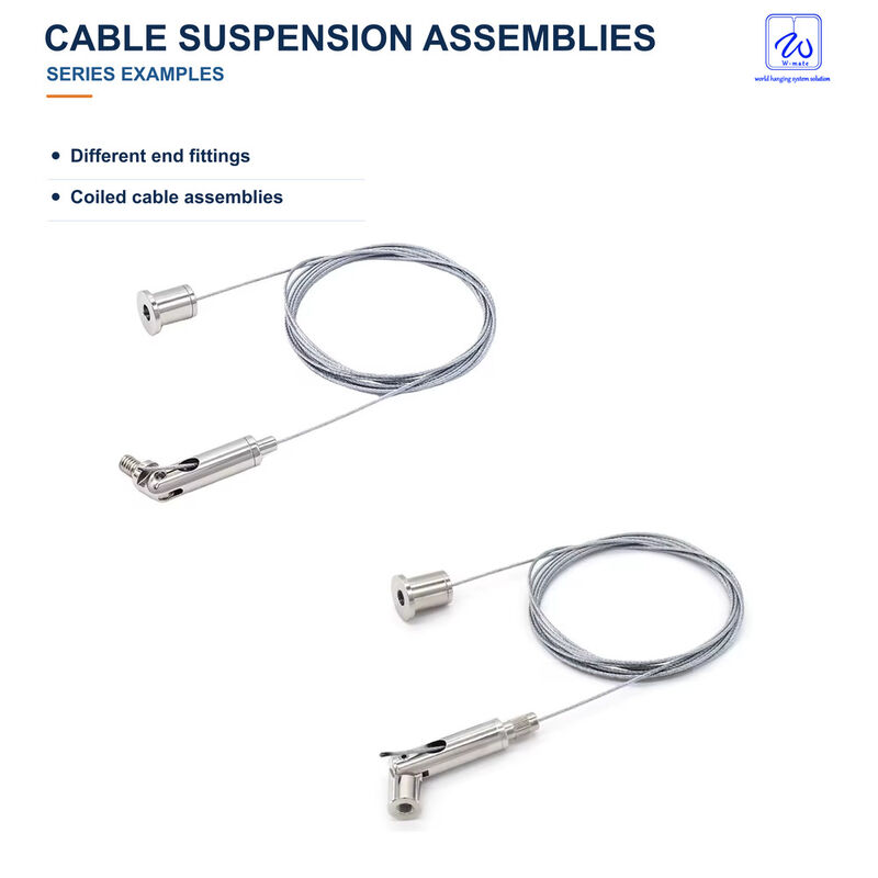 Cable Suspension Assembly Series with Different End Connections