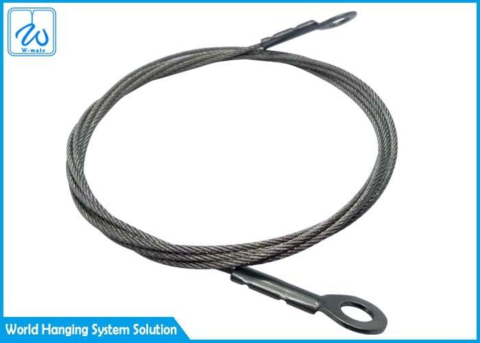 1.5mm thép kẽm dây cáp mắt & sling 1x19 cho hệ thống treo đèn