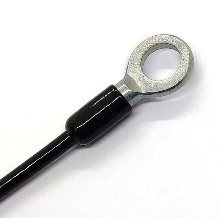 Cáp thép mạ kẽm bọc PVC với móc khóa và khuyên mắt để treo dây an toàn