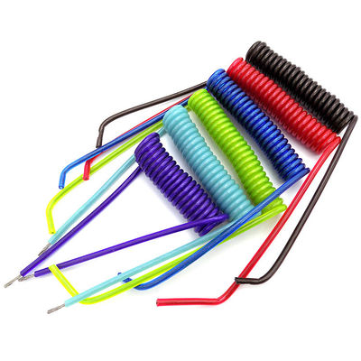 Tốt nhất bán Hard Hat Coil Tool Lanyard An toàn Spring Tool Fall Protection Lanyard