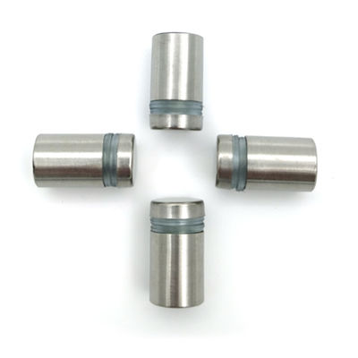 Vít đệm bản vẽ Satin Inox Giá đỡ biển hiệu kẹp cạnh kính