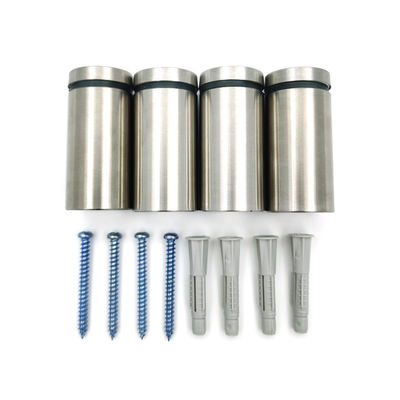 Kẹp cố định quảng cáo rỗng, kẹp trưng bày, vít quảng cáo bằng thép không gỉ