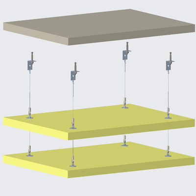 Ceiling Absorber Anchor Adjustable Suspension Kit Connect Safety Hook