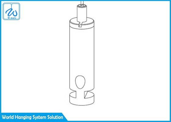Tự khóa 7x19 đồng 3x3mm khe cắm dây cáp cầm